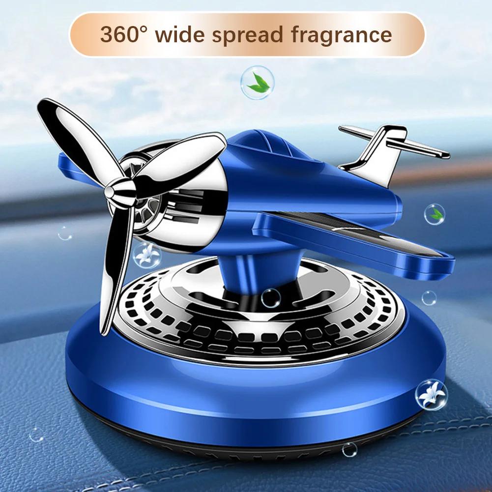 Solar Auto Duft Hubschrauber Auto Lufterfrischer Ornamente Dekor Innendekoration Solar Rotierender Aroma Diffusor für Zuhause