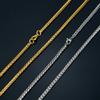 Stainless Steel Gold Chain For Men Women, Golden Stainless Steel Chain Necklace, Gold Color Vintage Collar Necklace Chokers