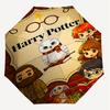1PC Hogwarts Platform 9 3/4 Umbrella-8-Rib Reinforced, Automatic Open, Lightweight & Durable, Cute Fashion Accessory for Outdoor, D2686