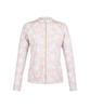 Lenomasuyeongbog Women'S Mono Flower Zip-Up Rash Guard Set Beige Rn-Ls2F524-Bg