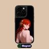 HSR Himeko Matte Surface Magsafe Mobile Phone Case for iPhone 17 16 15 14 13 12 11 Air Pro Max Plus Colorful Cover