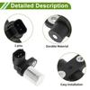 No.1F2167082 Crankshaft Position Sensor for Ford for Ranger 3.0L 99-08 Sturdy Black Engine Crank CKP Sensor Metal Plastic 1 Pc
