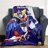 Customiz Name Personality UFO Robo Grendizer Blanket Soft &Warm Sofa Office Bed Travel Lunch Break Blanket, Gift Suitable All Seasons