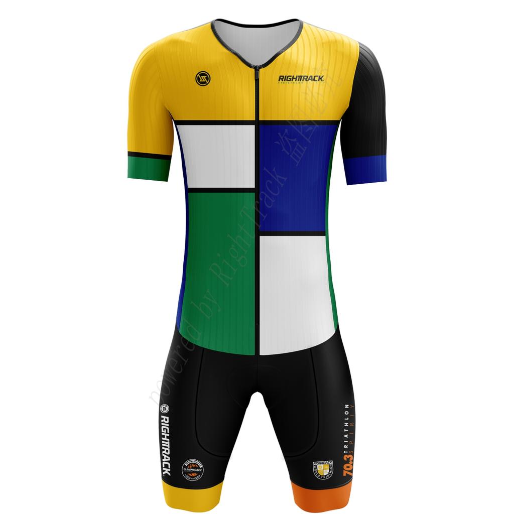 Sudadera de Triatlón Manga Corta Traje de Ciclismo Mono de Ciclismo para Hombre Traje de Montaña Traje de Velocidad para Carretera Verano Transpirable Conjunto de Traje de Ciclismo 2026