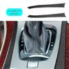 For Cadillac CTS 2008-2013 Real Carbon Fiber Gear Shift Both Side Strip Trim 2X