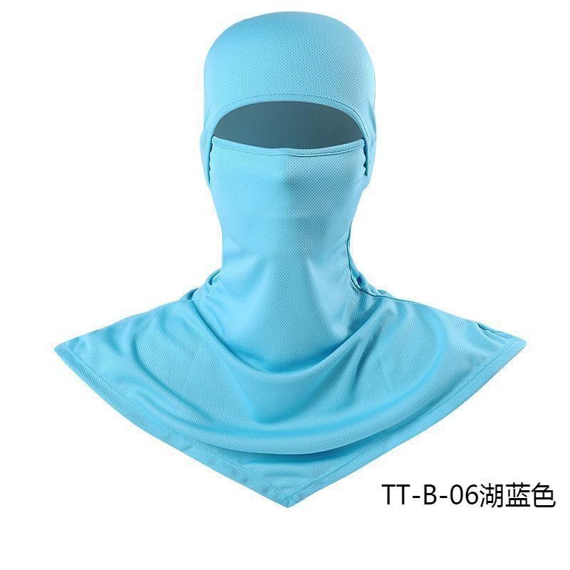 Male face mask UV protection cycling hood neck protection fishing sun protection full mask