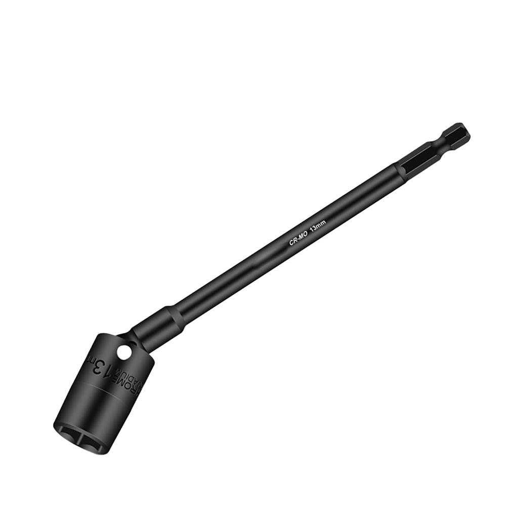 Square Hole Connector Hex Socket 360 Degree Rotatable Black
