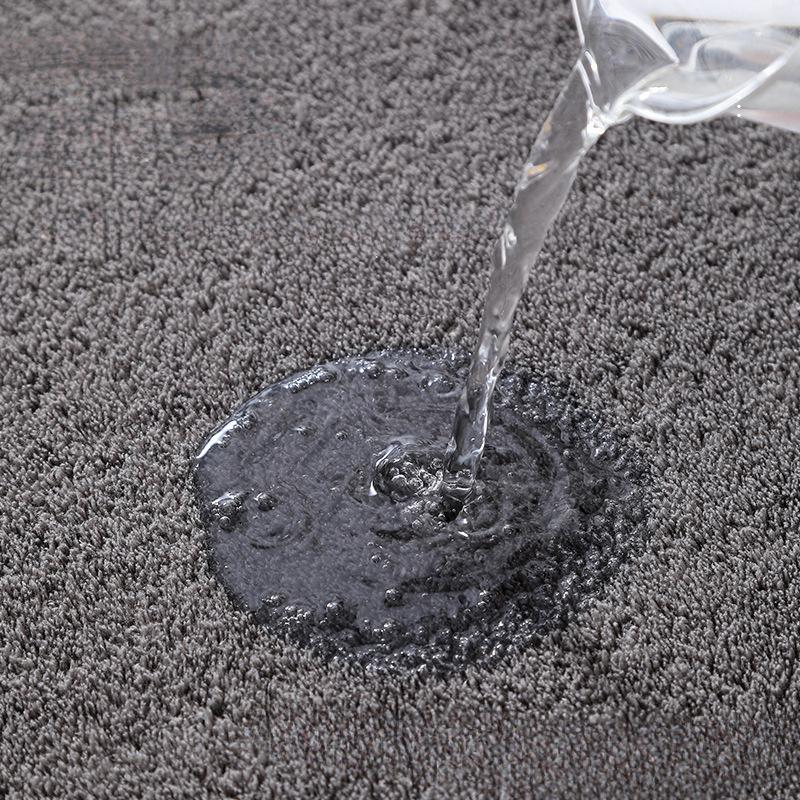 Thickened Floor Mat Bubble Velvet Home Carpet Bedroom Kitchen Mat Bathroom Water Absorption Non-Slip Foot Mat Toilet Door Mat