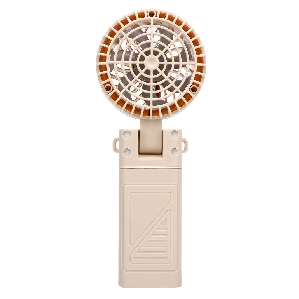 Handheld Fan 5200mAh Rechargeable Foldable Fan with 6 Wind Speed Digital Display Detachable Head