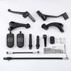 Motorcycle Forward Control Pegs Lever Linkage Kit For Harley Sportster XL883 1200 Forty Eight 2014-2022