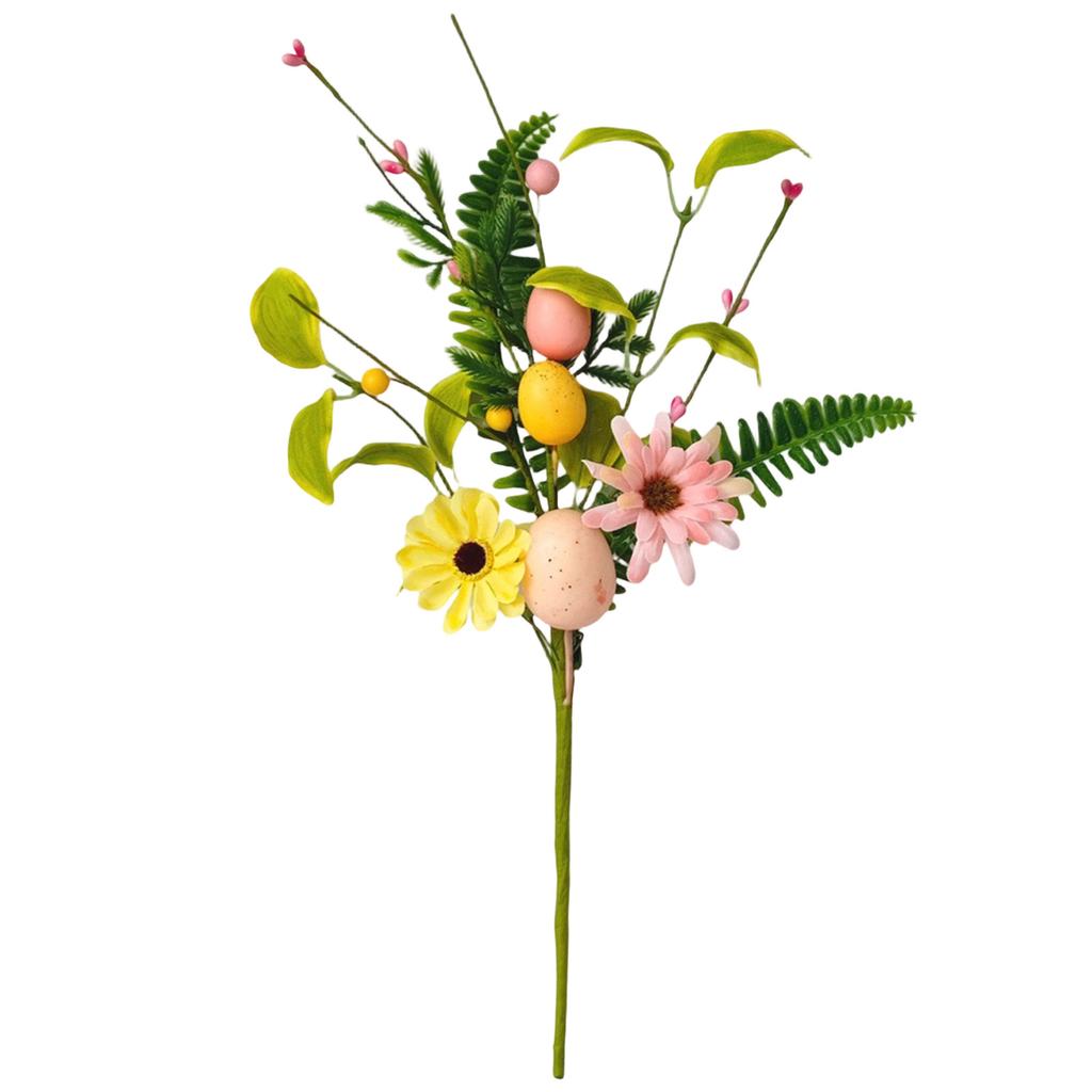 Easter Egg Leaf Cuttings, Home Flower Arrangement Vase Decorations And Decorations