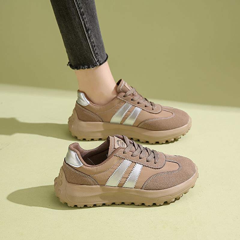 

Large size women s shoes platform sneakers women s 2025 new autumn soft-soled lightweight Forrest training shoes 42 хаки