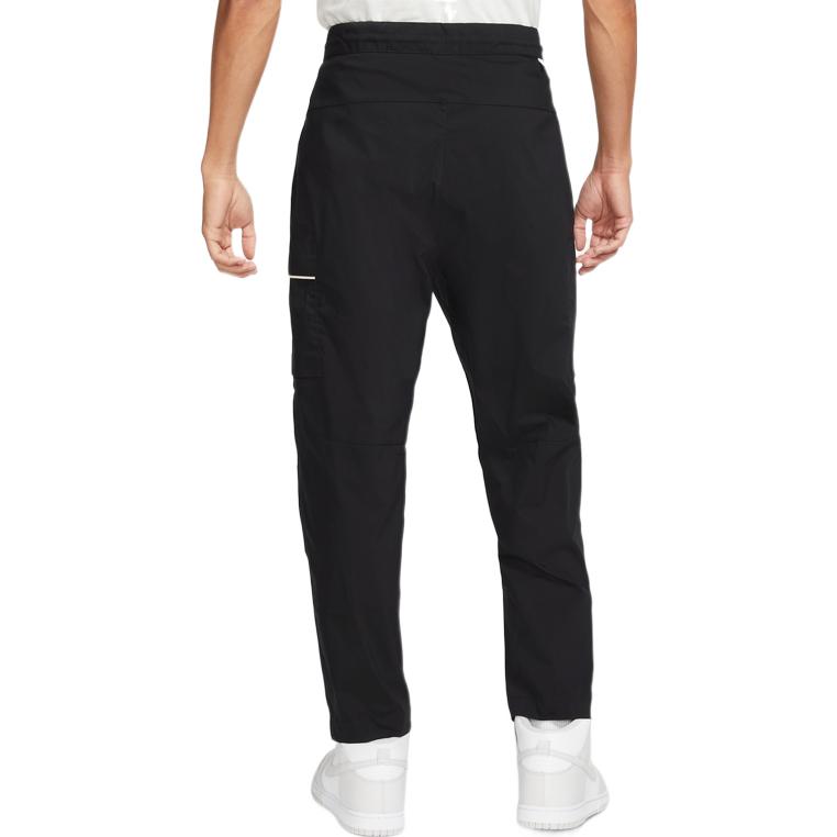 Nike Casual Pants Men's Black Moderate Straight Fit Pants DD7035-010