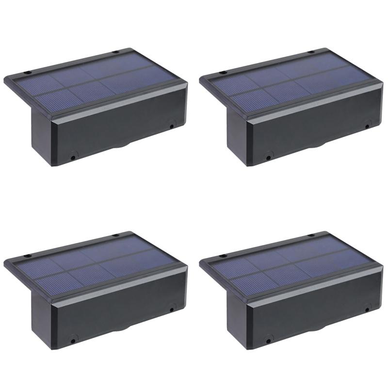 LED Solar Garden Lights Super Bright Waterproof Solar Powered Lamps Balcony Stairs Street Lighting Outdoor Sunlight Led Lights