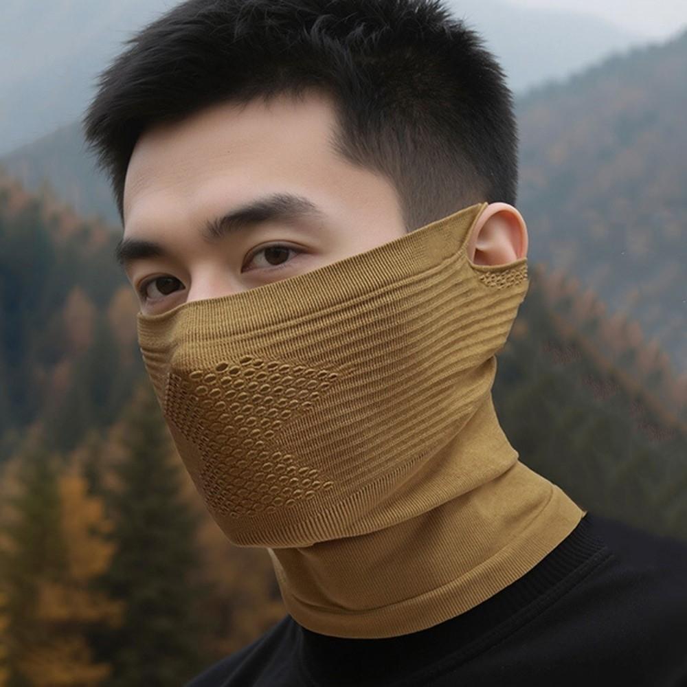 Neck Protection Warm Face Cover Hollow Mesh Cycling Face Mask Face Scarves Warm Riding Mask Sports
