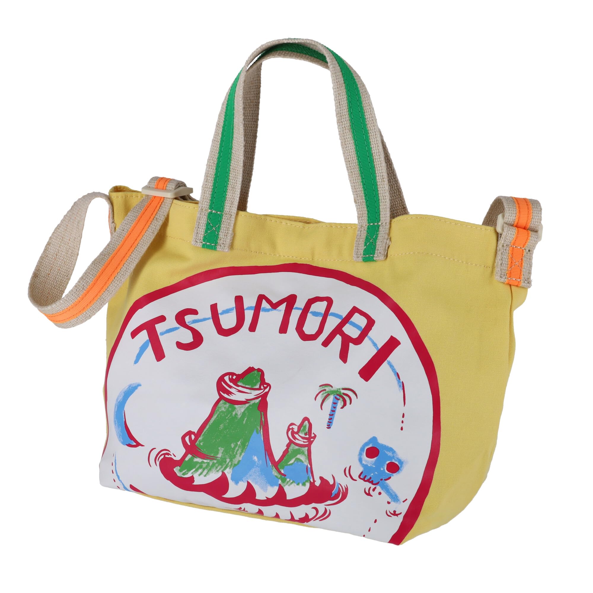 Сумка-кроссбоди Tsumori Chisato Treasure Island, S, Желтая