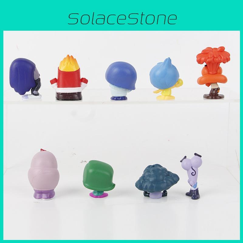 Entzückende Alles steht Kopf Miniaturfiguren Sammlung Pvc Knobelspiele Spielzeug Modelle