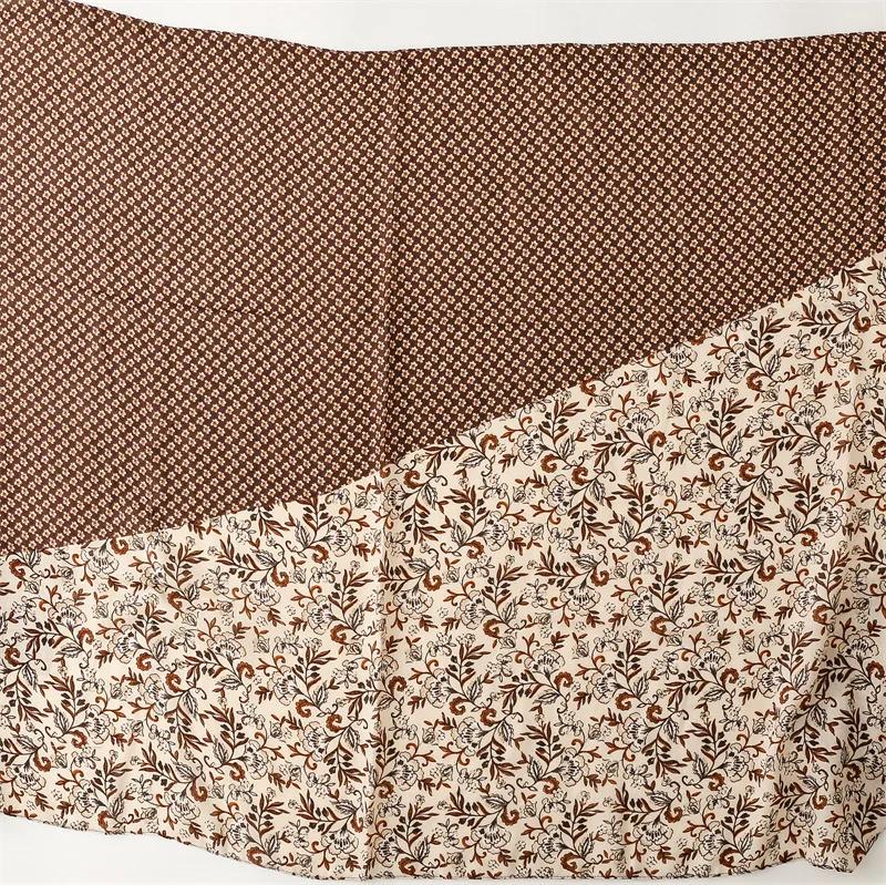 Winter  Patchwork Garden Floral Tassel Viscose Shawl Scarf Lady Soft Pashmina Hijab And Wraps Foulard Muslim Sjaal 180*90Cm