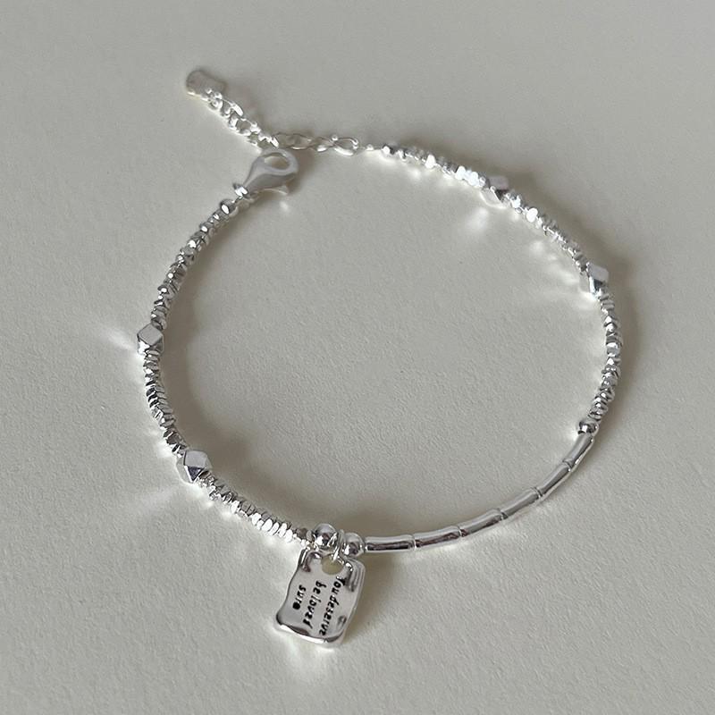 Korean Pearl & Sterling Silver Beaded Bracelet: Non-Fading, Summer Women's High-End Jewelry.