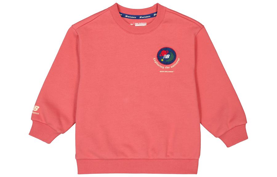 Толстовка New Balance Детская Арбузно-красная 7CD45043-RD 110