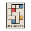 Bauhaus Exhibition Poster Minimalist Interior Canvas Painting Vintage Modern Print Wall Art Picture for Room Home Decoration