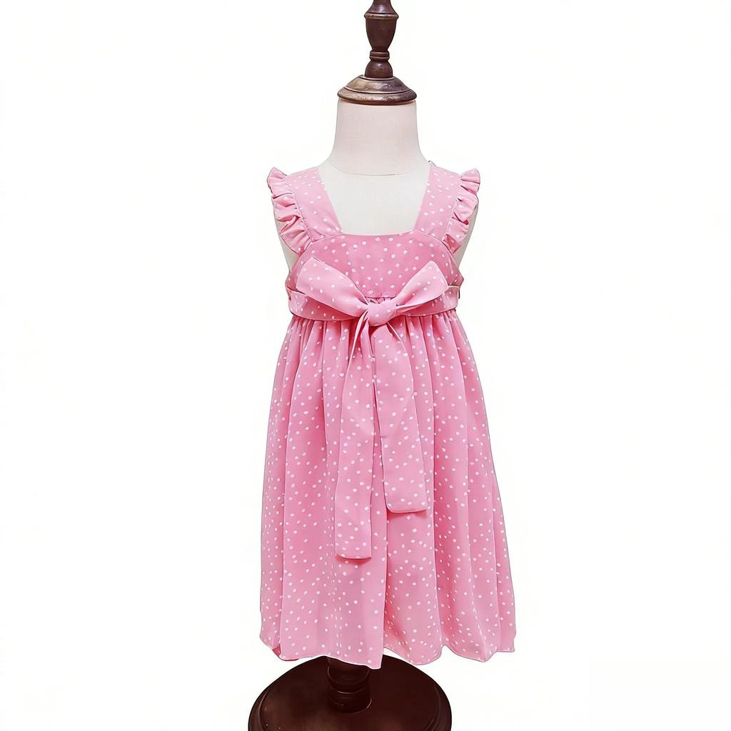 Robe de princesse élégante en mousseline de soie pour filles