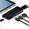Docking Station Laptop PD Charger Type-C USB C Adapter Portable HUB Dock Station Splitter High Speed for Microsoft Surface Pro 8