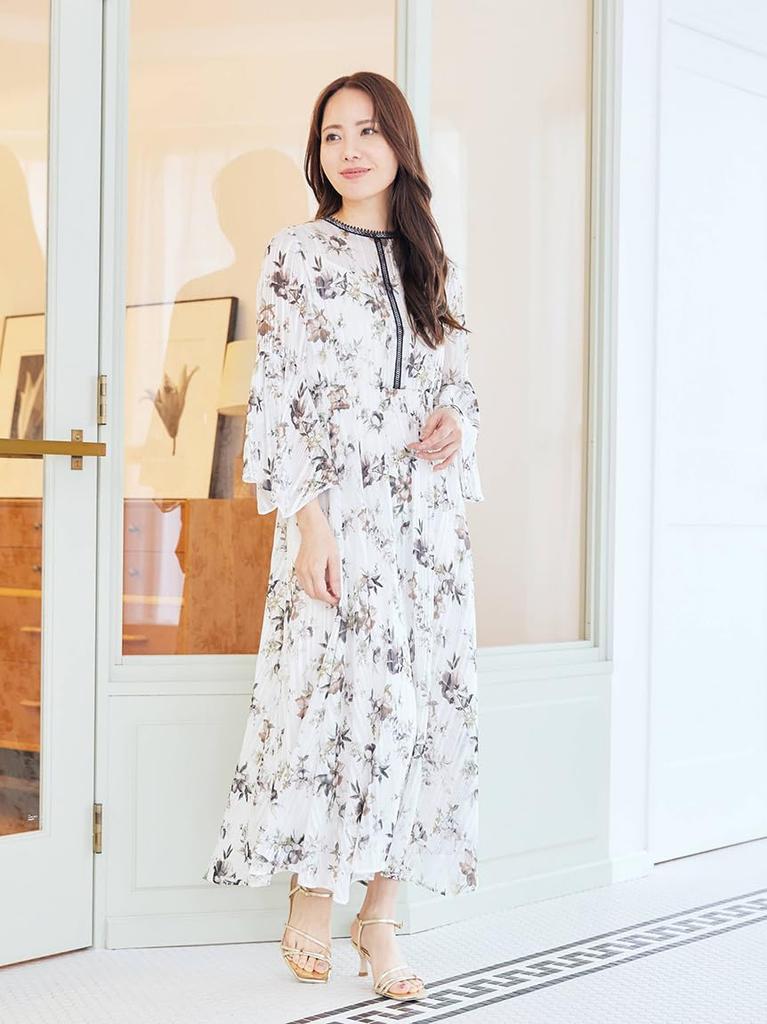 Selford Blumenprint Schlagkleid CWFO255024OWHT36