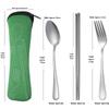 Abay Portable Stainless Steel Cutlery Set