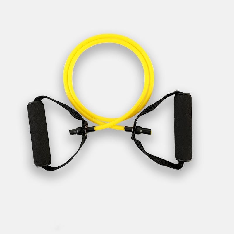 5 Levels Elastic Band Yoga Pull Rope Elastic Gym Fitness Exercise Tube Band with Handles for Home Workouts Strength Training