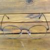 Titanium Round Optical Glasses Frame – Classic Academic Style Lightweight Metal Eyewear for Men and Women
