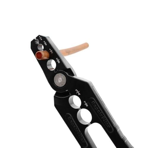 Pmjekiyh CT-301 Manual Copper Tube Rounding Tool, Flat Tube Repair Pliers, 6-Piece Set, 1/4", 3/8", 1/2", 5/8", 3/4", 7/8" Diameter