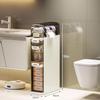 Multi-functional Narrow Bathroom Storage Cabinet for Toilet