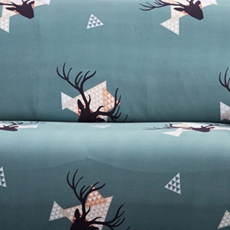 Printing Merry Christmas Sofa Covers Elastic Seat Stretch Slipcover Home Decor