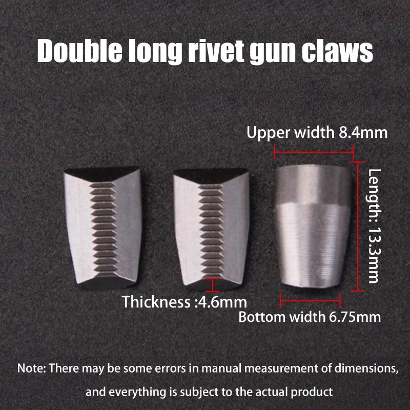 

3 шт. Запасные губки Пневматическая заклепочная машина Губки Комплект Сменные губки Воздух Заклепка Губка Ремонтный комплект Для заклепочного инструмента Пневматический инструмент A1