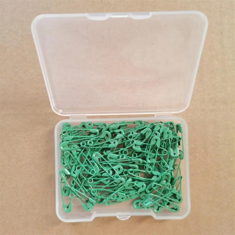 120pcs Safety Pins Colored Safety Pins Metal Safety Pins With Storage Box Small Safety Pins For Clothes Diy Crafts Sewing Home