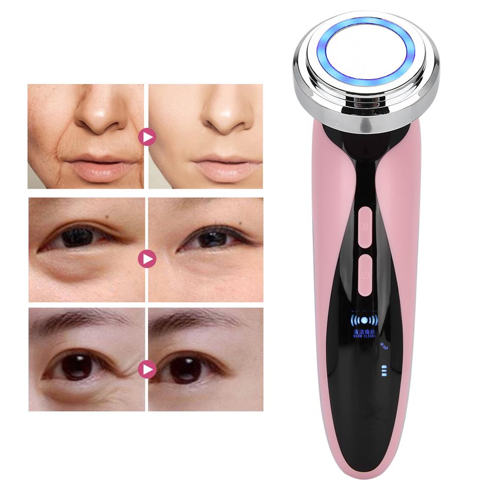 Imports Export Face Machine EMS Red Blue Light Therapy Skin Rejuvenation Machine