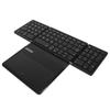 Foldable Bluetooth Keyboard Low Latency Bluetooth 5.1 Full Size Keyboard with Large Touchpad for IOS for Android for