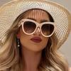New Trendy Sunglasses Luxury Brand Design Holiday Camping Fashion Large Frame Sun Glasses Men Women Ideal Gift Sunnies
