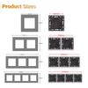 BSEED Zigbee Smart Light Switches Wall Shuter Dimmer Button Switches EU/FR USB Type-c Sockets DIY Modules Only Plastic Frames
