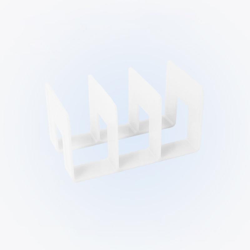 Desktop Organizer Bookends Book Storage Box Desk Bookshelf Office Book Holder