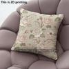 Vintage Floral Pillow Covers Pattern Cushion Cover Suitable for Sofa Bedroom Car Pillow Cover