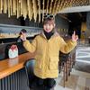 Winter Verdicken Mädchen Jacke Mode Warm Lange Parkas Kapuzenoberbekleidung Kinder