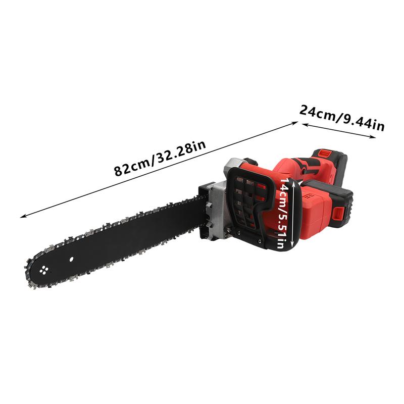 Chainsaw 16"Brushless Portable Battery Operated Chain Saw Rechargeable Batteries Electric Cordless for Wood Cutting & Trimming