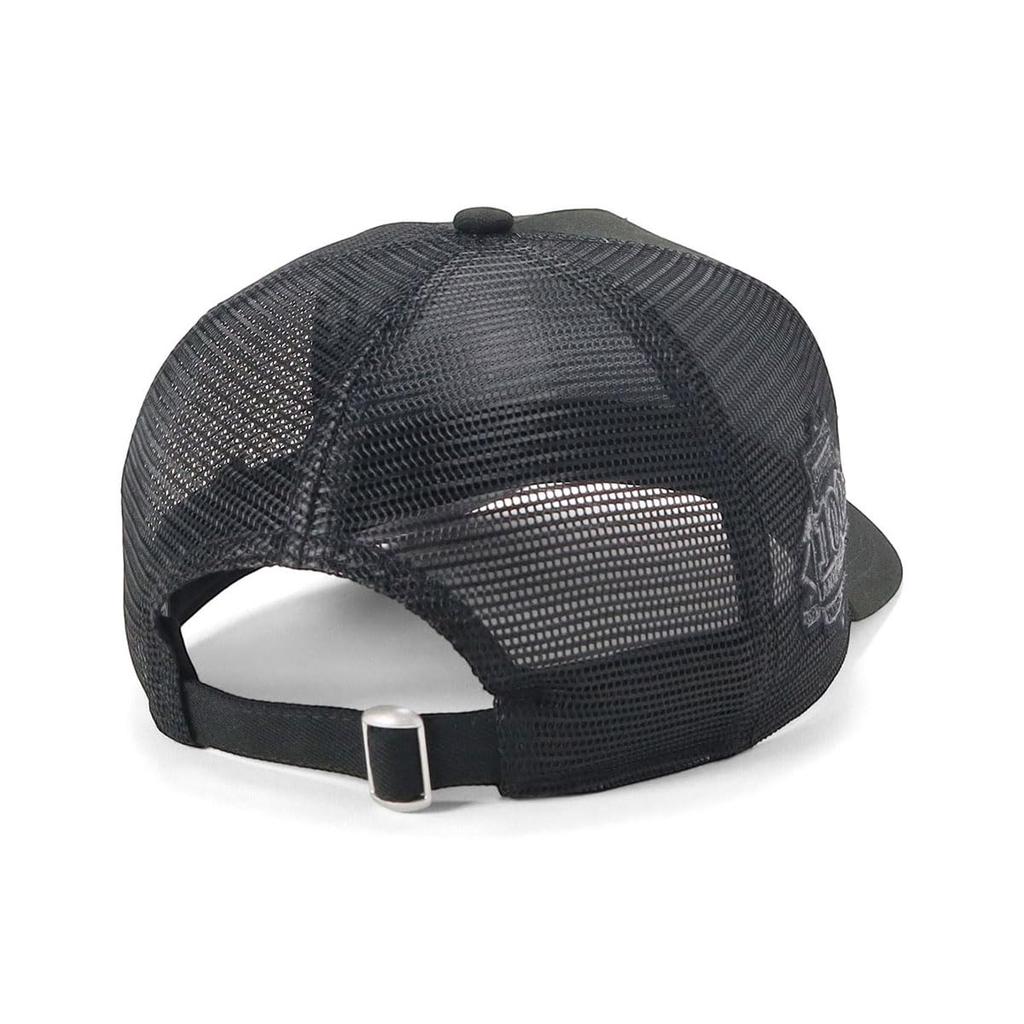 New Era 9FORTY AFrame Strap Mesh Cap 15355865 NER37C4073 NY New Era Mesh ONSPOTZ SIDE PATCH UNDER New York FREE Trucker/Cloth Black. Cap, 9FORTY, MLB,