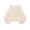 European Spring 2026 Women's One-Shoulder Knit Top - Long Sleeve, Picture Color, Medium
