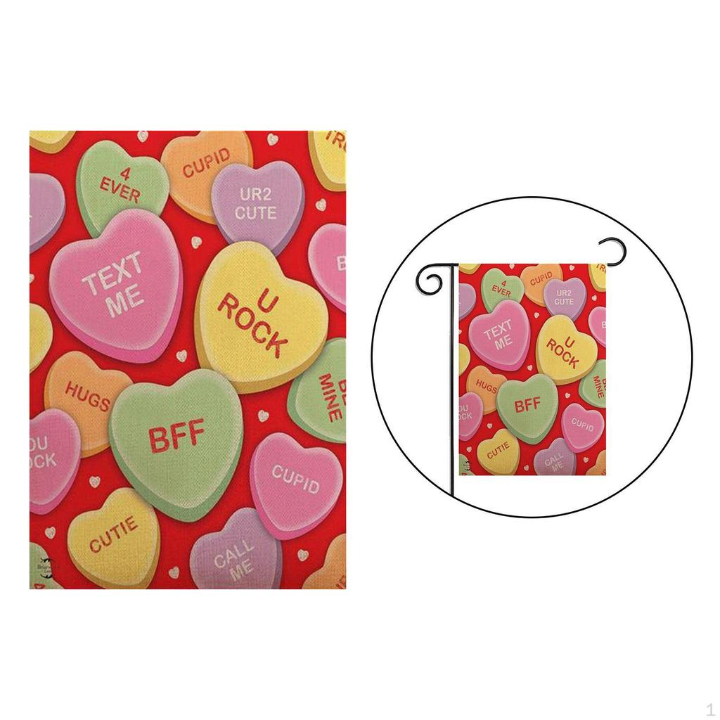 Day Garden Lawn Flag Dual Sided Banner f Yard Porch