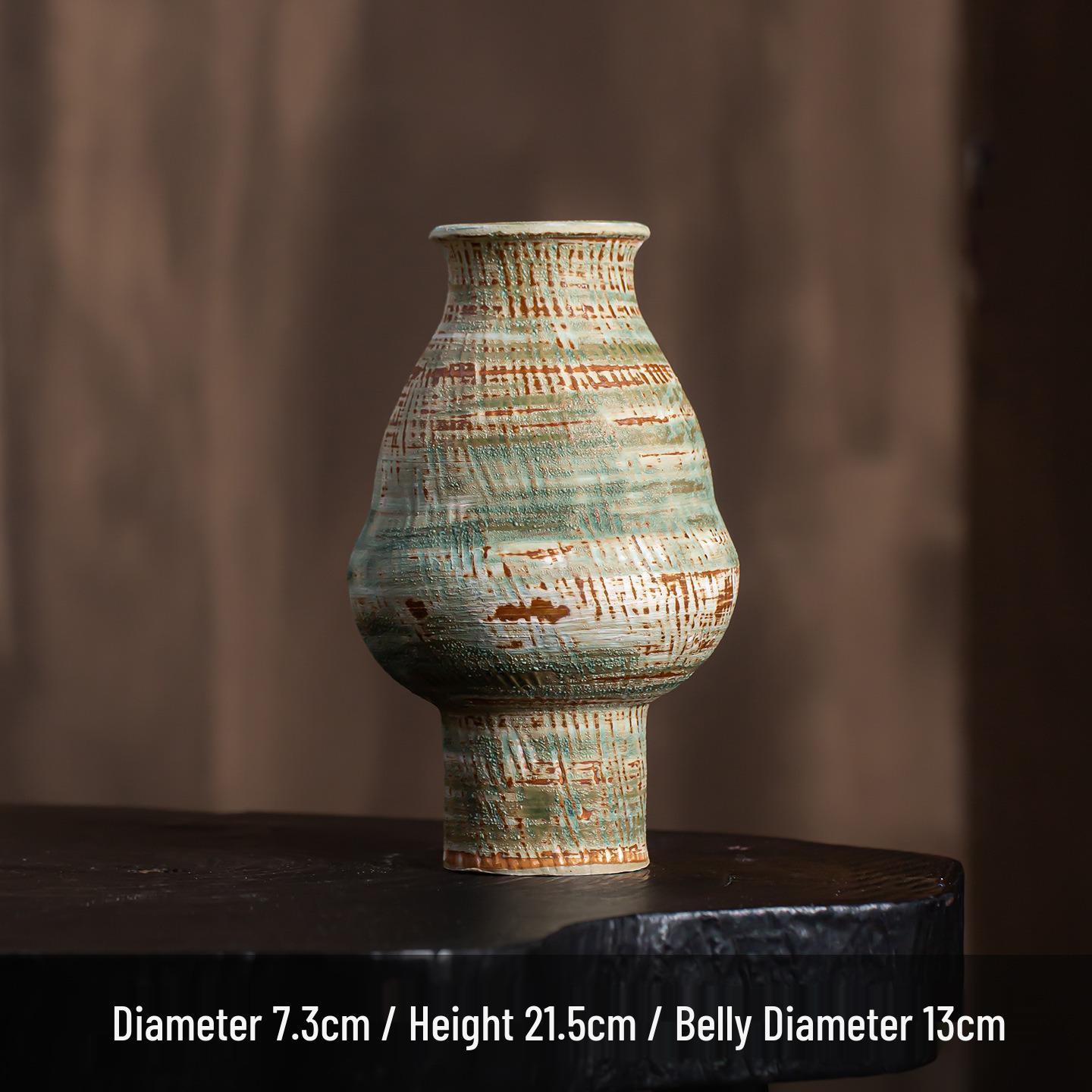 

Ваза ceramic ретро в стиле Ваби-Саби: Китайский стиль для гостиной и чайной комнаты: Цветочные композиции
