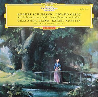 LP Record ROBERT SCHUMANN EDVARD GRIEG GZ Piano Concertos In A Minor Piano 138888 Deutsche Grammo 1964 Germany Classical Used