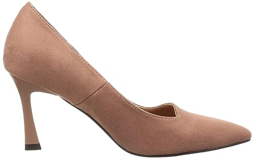 Randa Women's Asymmetrical Pointed Toe Pumps, KP32043, Pink, Size 25.0 Cm